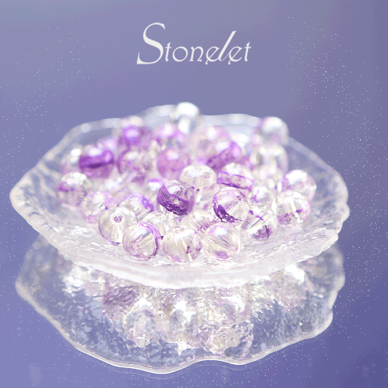 Stonelet DIY Bead Box β Mixed Aesthetic Healing Energy Stones for Bracelet Making | Ins-Style, Relaxing, Creative Jewelry DIY Kit-9002