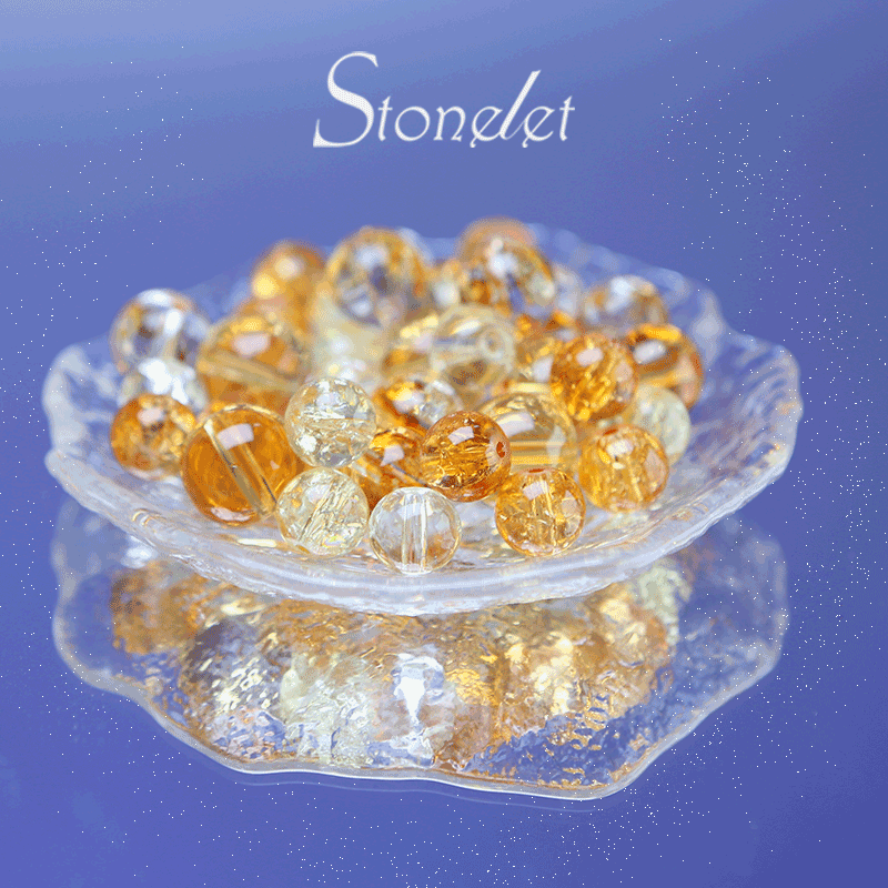 Stonelet DIY Bead Box(1oz) – Mixed Aesthetic Healing Energy Stones for Bracelet Making | Ins-Style, Relaxing, Creative Jewelry DIY Kit-9032