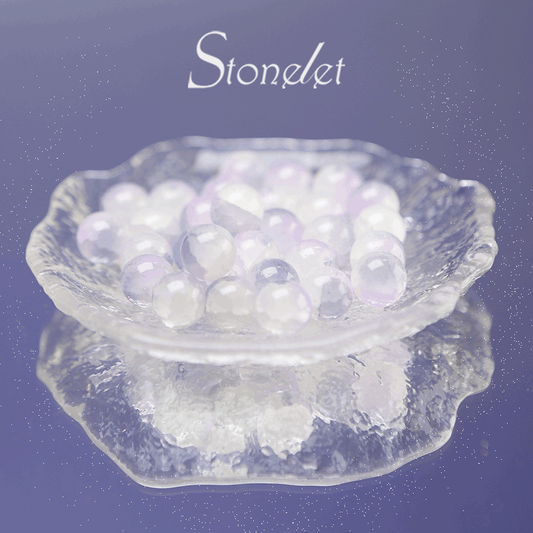 Stonelet DIY Bead Box(1oz) – Mixed Aesthetic Healing Energy Stones for Bracelet Making | Ins-Style, Relaxing, Creative Jewelry DIY Kit-9017
