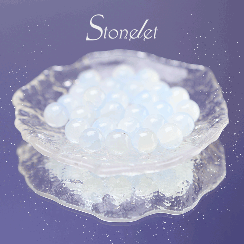 Stonelet DIY Bead Box(1oz) – Mixed Aesthetic Healing Energy Stones for Bracelet Making | Ins-Style, Relaxing, Creative Jewelry DIY Kit-9020