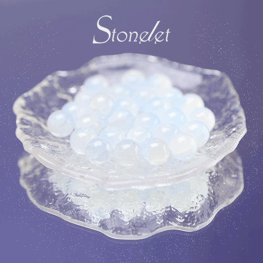 Stonelet DIY Bead Box(1oz) – Mixed Aesthetic Healing Energy Stones for Bracelet Making | Ins-Style, Relaxing, Creative Jewelry DIY Kit-9020