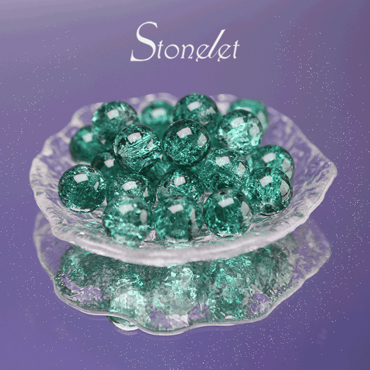 Stonelet DIY Bead Box(1oz) – Mixed Aesthetic Healing Energy Stones for Bracelet Making | Ins-Style, Relaxing, Creative Jewelry DIY Kit-9026