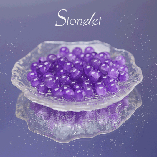 Stonelet DIY Bead Box(1oz) – Mixed Aesthetic Healing Energy Stones for Bracelet Making | Ins-Style, Relaxing, Creative Jewelry DIY Kit-9047