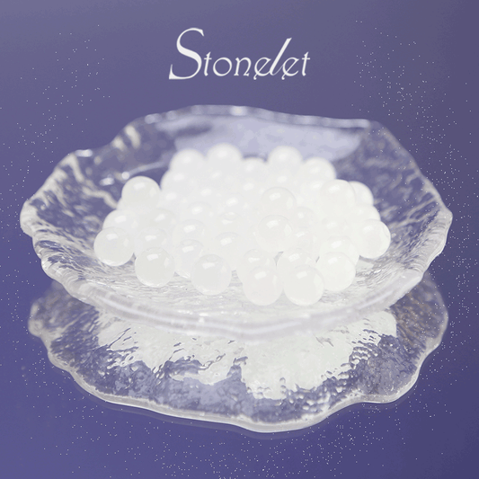 Stonelet DIY Bead Box(1oz) – Mixed Aesthetic Healing Energy Stones for Bracelet Making | Ins-Style, Relaxing, Creative Jewelry DIY Kit-9054