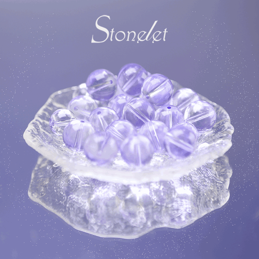 Stonelet DIY Bead Box(1oz) – Mixed Aesthetic Healing Energy Stones for Bracelet Making | Ins-Style, Relaxing, Creative Jewelry DIY Kit-9063