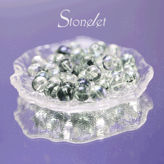 Stonelet DIY Bead Box(1oz) – Mixed Aesthetic Healing Energy Stones for Bracelet Making | Ins-Style, Relaxing, Creative Jewelry DIY Kit-9070